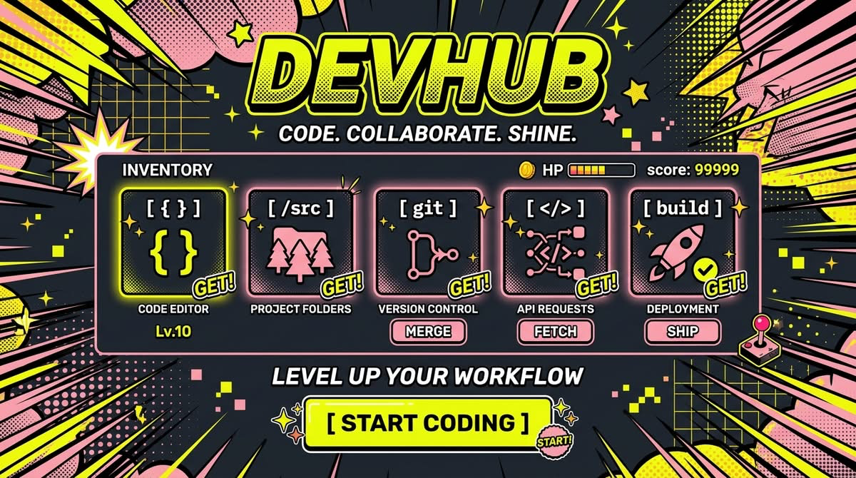 DEVHUB — Code. Collaborate. Shine.